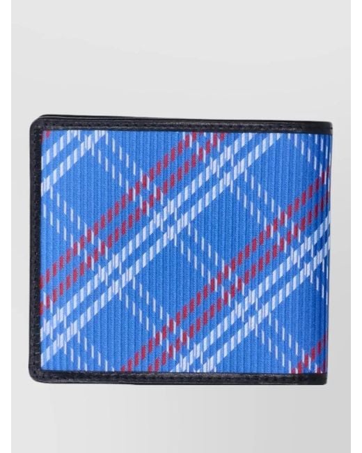 Vivienne Westwood Blue Bi Fold Square Wallet And Cardholder for men