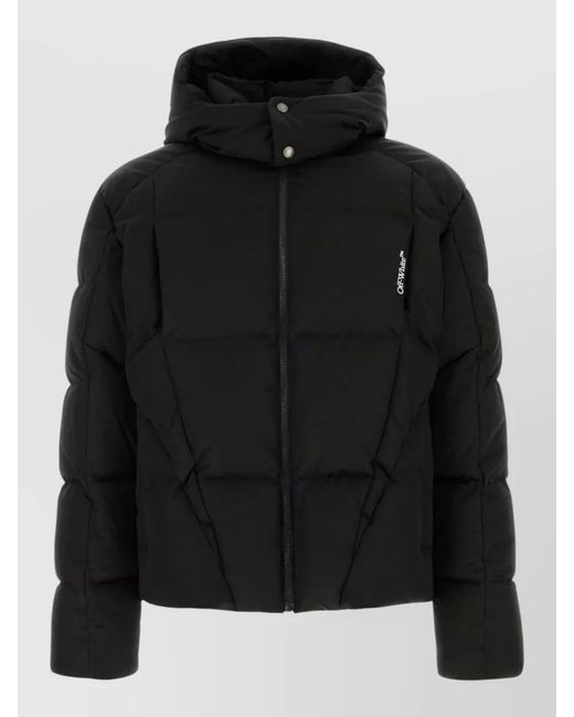 Off-White c/o Virgil Abloh Black Padded Jacket for men