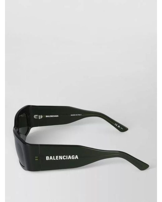 Balenciaga Black Sunglasses Model Bb0328S 006 Rectangular Design