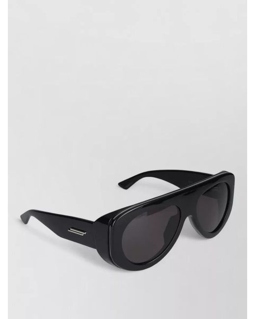 Bottega Veneta Black Sunglasses Bv1362S 001 Thick Frame Wide Arms