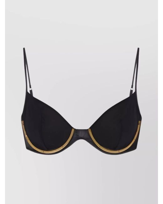 Elisabetta Franchi Black Bra