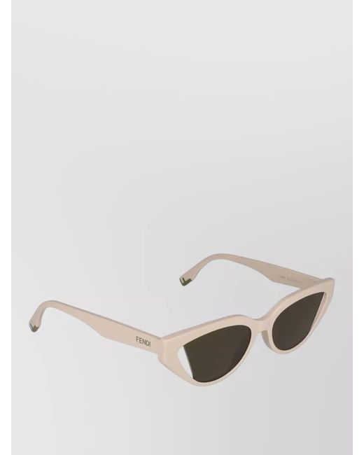 Fendi Multicolor Sunglasses Maison Fe40009I Cat Eye Uv