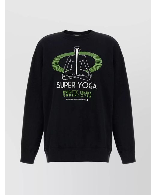 Undercover Blue Printed Sweatshirt