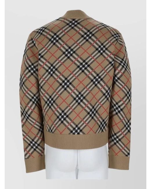 Burberry Multicolor Bomber Jacket for men