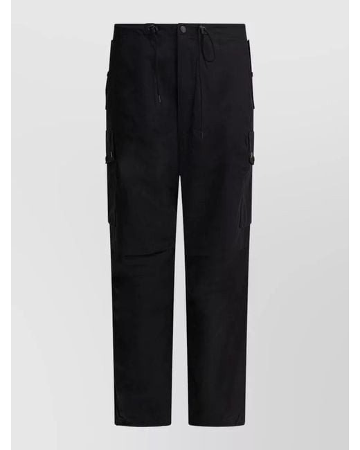 Needles Black Cargo Trousers for men