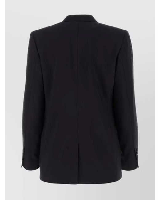 Isabel Marant Black Double-Breasted Blazer