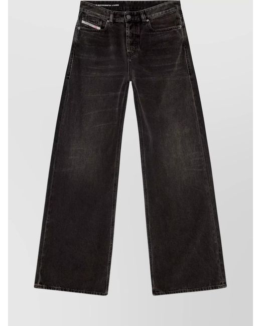 DIESEL Black 1996 D-Sire Wide Leg Denim Trousers