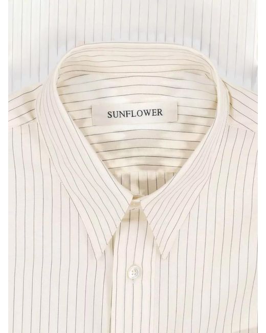 sunflower White Shirt for men
