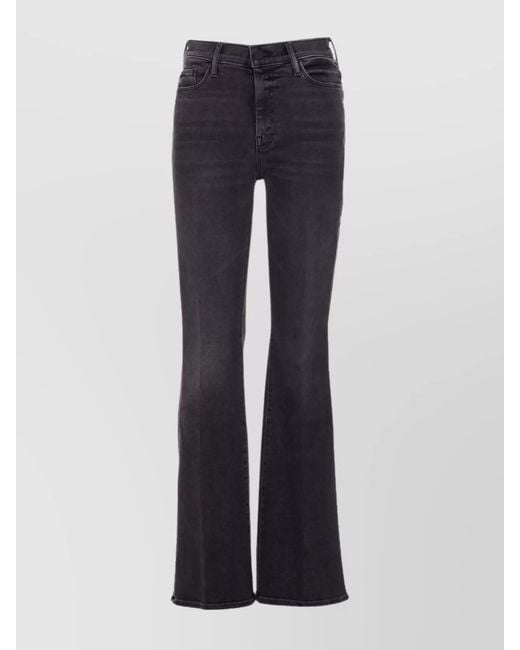 Mother Blue Flared Jeans