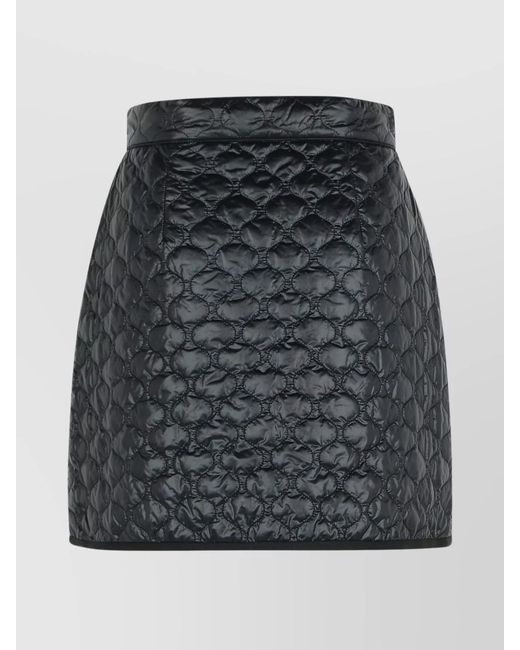 Moncler Gray Wrap Skirt