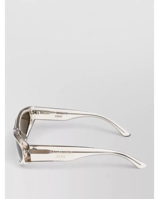 Balenciaga Natural Sunglasses Bb0387S 004 Cat Eye Tinted