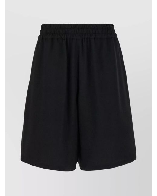 Moschino Black Bermuda Shorts for men