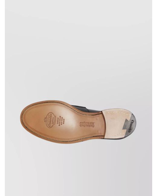 Church's Black Leather Loafers for men