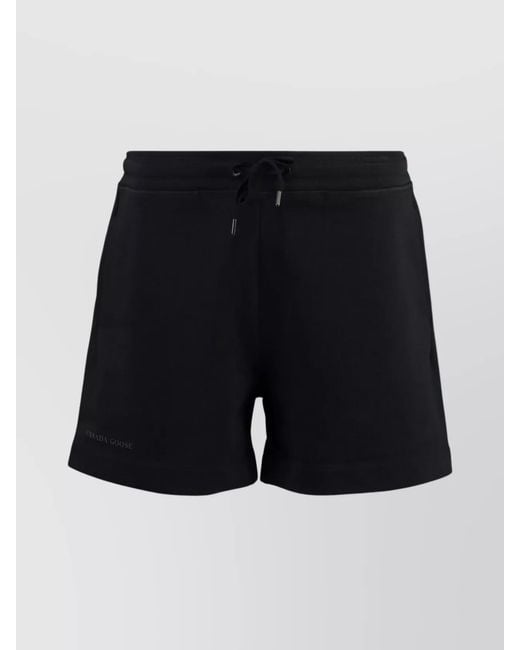 Canada Goose Blue Cotton Shorts