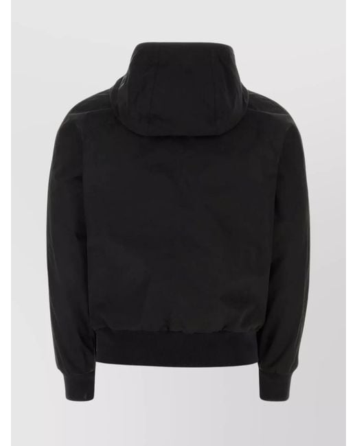 Palm Angels Black Monogram Track Jacket for men