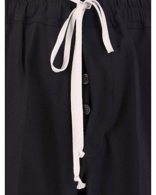 Rick Owens Black Joggers