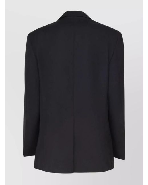 Jacquemus Black Virgin Wool Single-Breasted Blazer