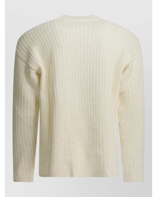 C P Company Natural Wool Jumper for men