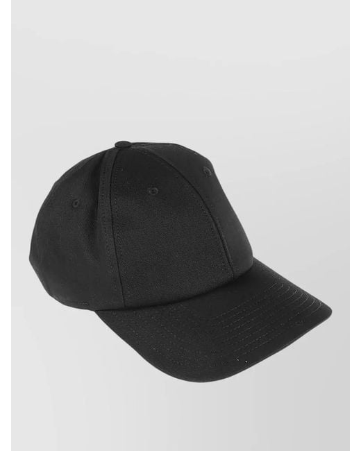 ARMARIUM Black Cotton Baseball Hat Adjustable Strap Design
