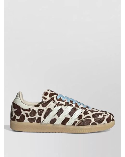 Adidas Multicolor Samba Og Sneaker Animal Print Leather