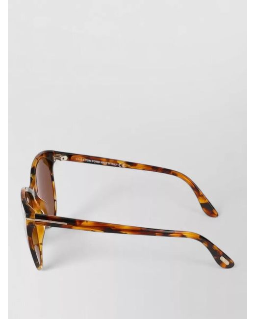 Tom Ford Brown Sunglasses Ft0787 Cat Eye 16 140