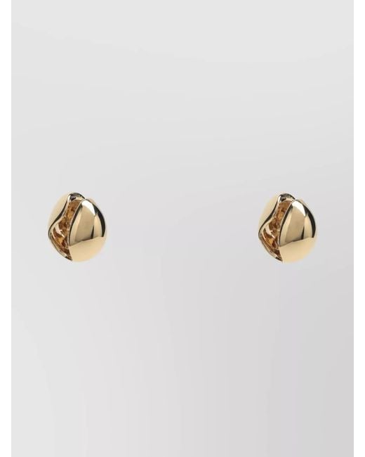 Coperni Metallic Metal Earrings