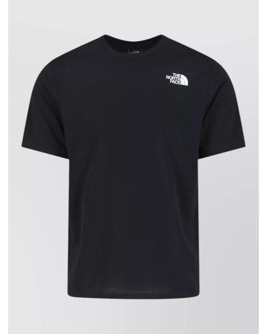The North Face Black Crew Neck T Shirt Graphic Print for men