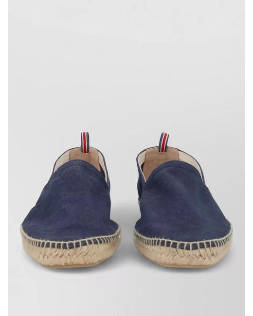 Castaner Blue Espadrilles Pablo 002 Canvas Jute Sole for men
