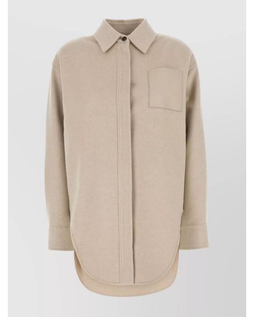 Loewe Natural Cashmere Wool Shirt