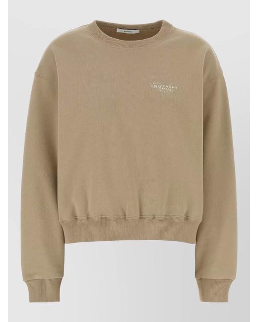 Givenchy Natural Cotton Sweatshirt
