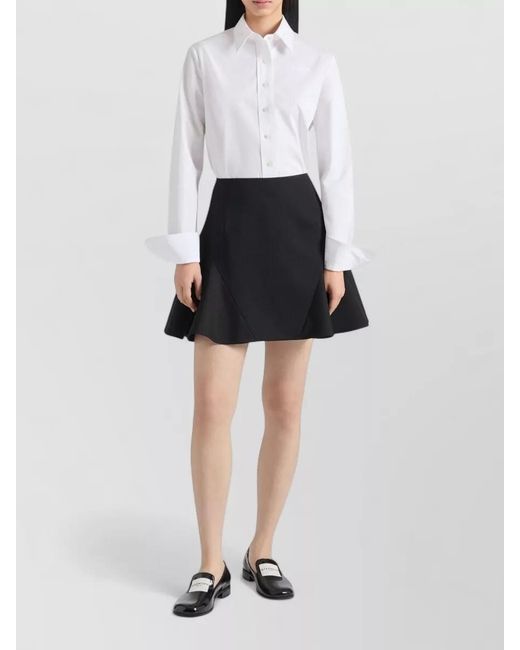 Givenchy White Cotton Long-Sleeve Shirt