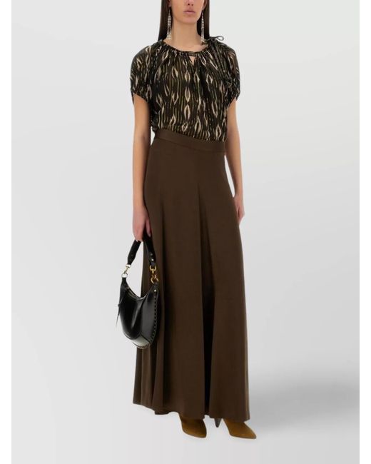 Isabel Marant Black Silk Blouse