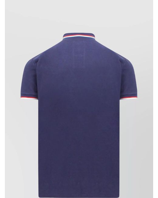 Polo Ralph Lauren Blue Cotton Slim-Fit Short-Sleeve Polo Shirt for men