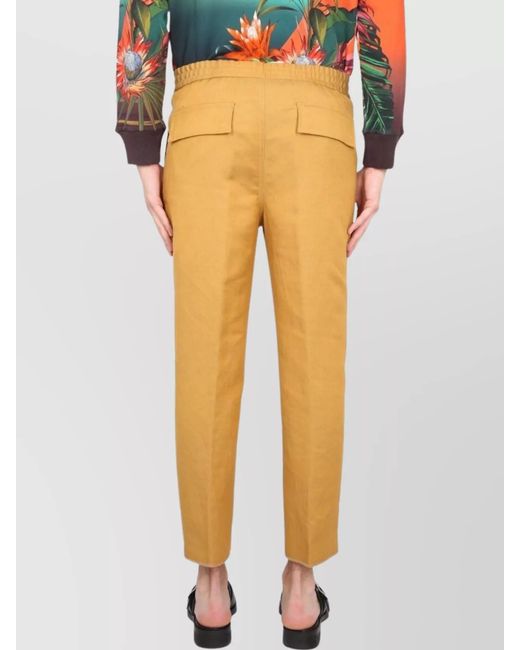 Etro Multicolor Cropped Trousers for men
