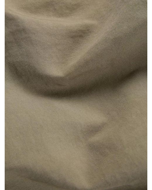 Incotex Natural Cotton Cropped Trousers