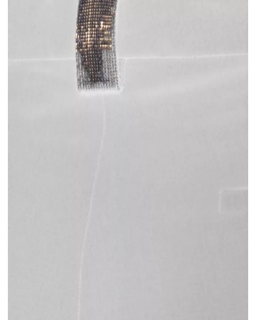 Fabiana Filippi Blue Straight-Leg Tailored Trousers