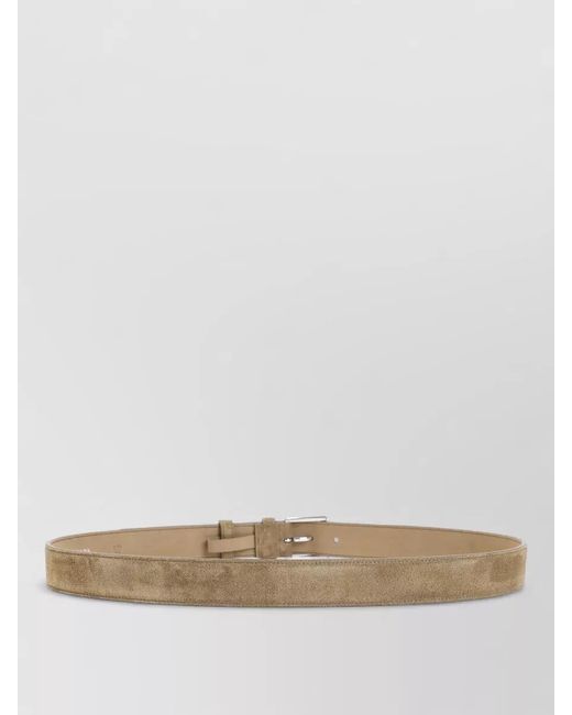 Prada Multicolor Brada Suede Leather Belt Soft Construction for men