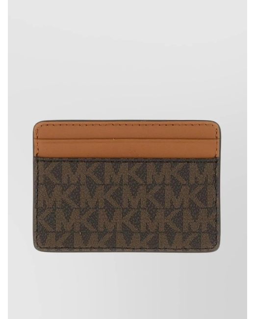 Michael Kors Brown Logo Cardholder