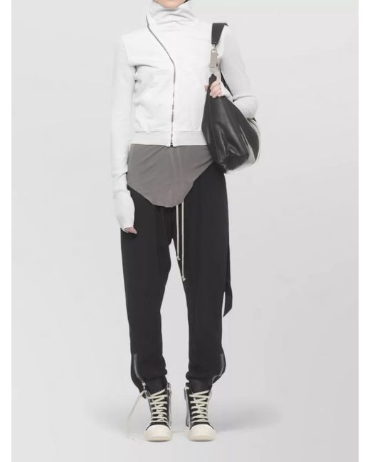 Rick Owens Gray Sleeveless Cotton Tank Top