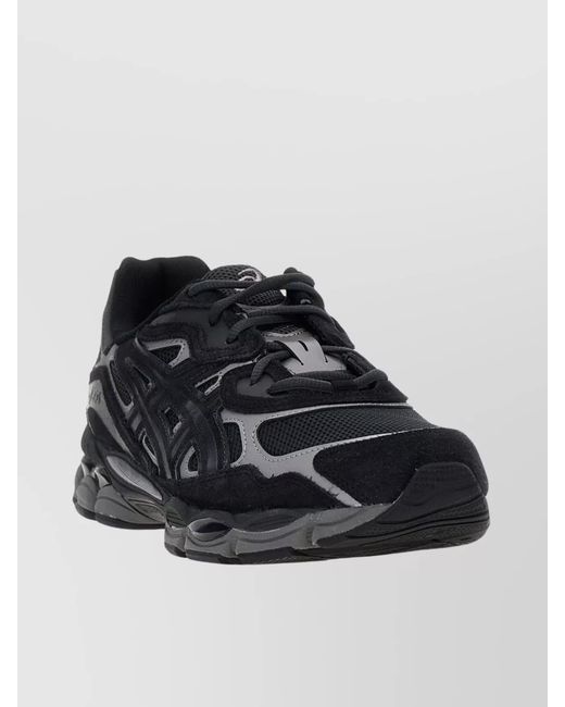 Asics Black 'Nyc Gel' Mesh Sneakers for men