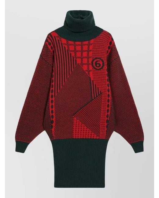 MM6 by Maison Margiela Red Jumper