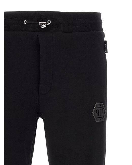 Philipp Plein Blue Track Pants for men