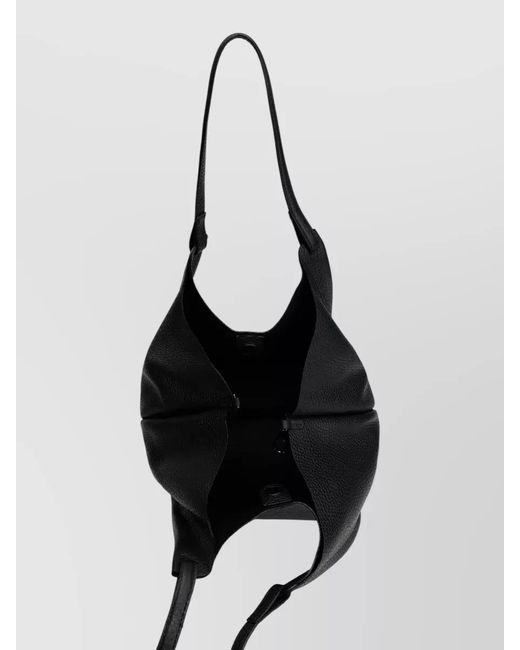 Gianni Chiarini Black Dua Tote Shoulder Bag Large Design