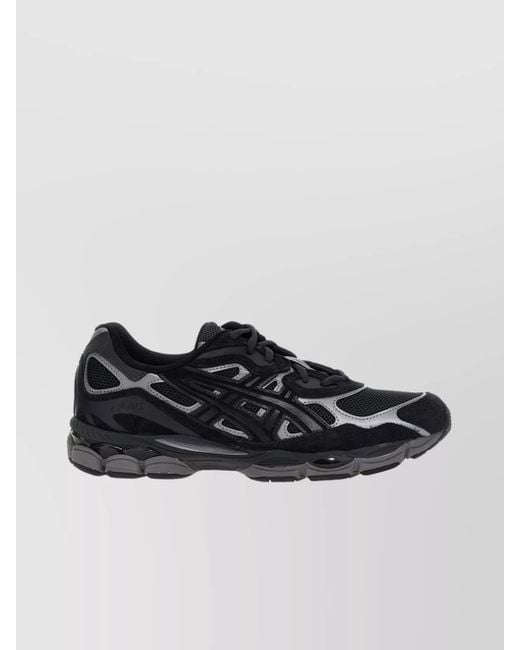 Asics Black 'Nyc Gel' Mesh Sneakers for men