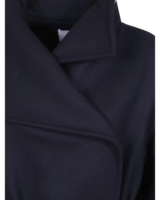 Joseph Blue Wool Blend Coat