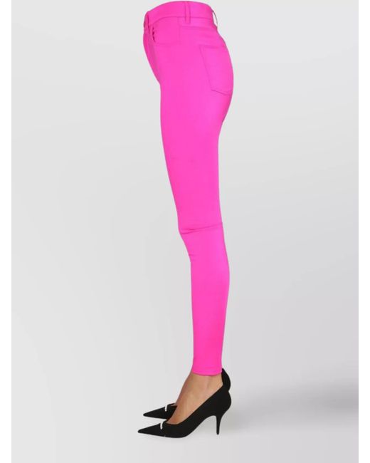 Balenciaga Pink Skinny Trousers