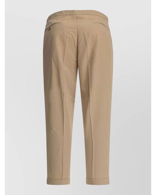 Beams Plus Natural Regular-Fit Straight-Leg Trousers for men