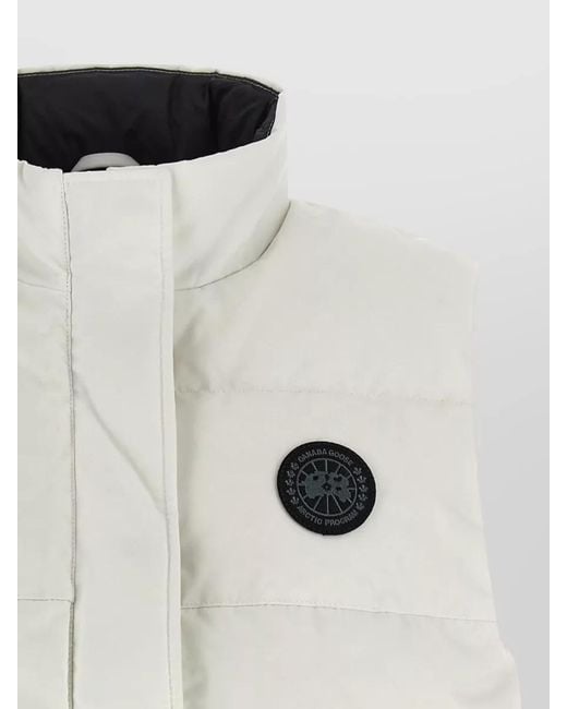 Canada Goose Natural Legacy High Collar Vest Front Pockets