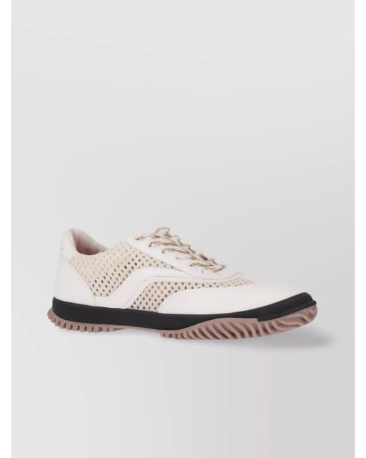 Stella McCartney White Recycled Polyester Low-Top Sneakers