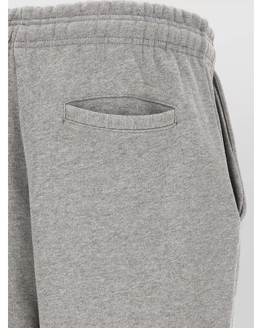 Entire studios Gray Cotton Jogger Shorts for men